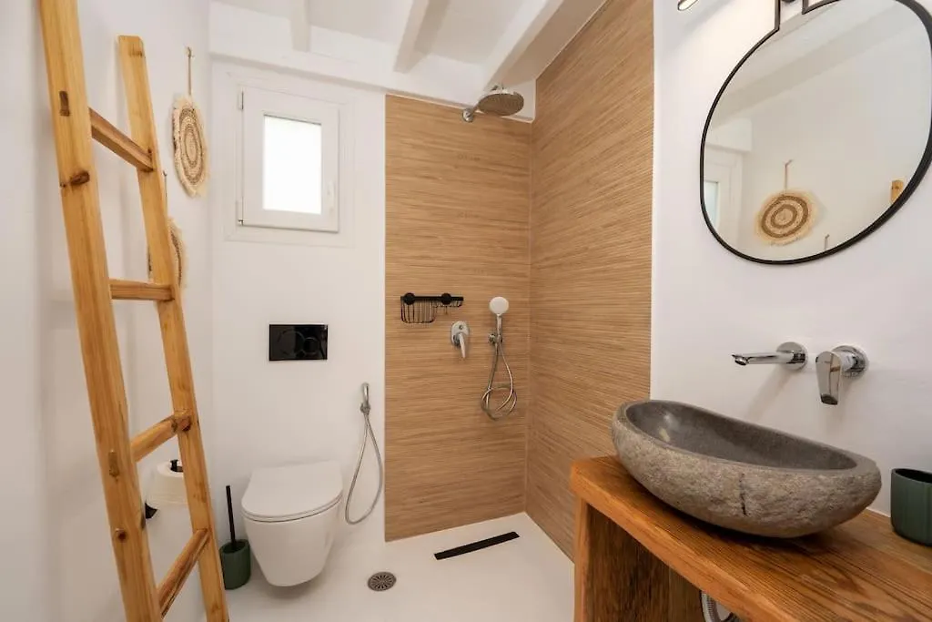 Villa Palm Beach Jacuzzi 200M From Beach Ftelia  Ftelia (Mykonos)