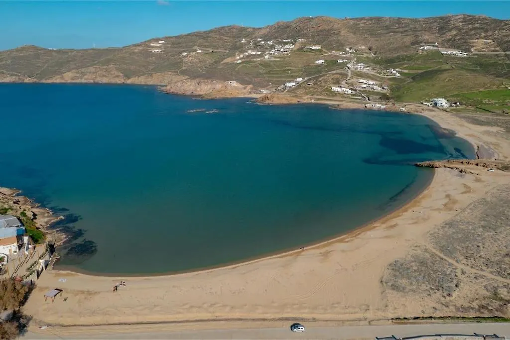 Villa Palm Beach Jacuzzi 200M From Beach Ftelia  0*, Ftelia (Mykonos) ギリシャ