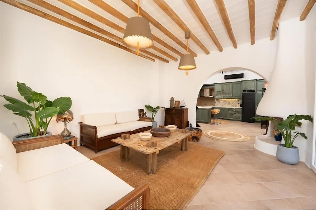 Villa Palm Beach Jacuzzi 200M From Beach Ftelia  0*, Ftelia (Mykonos)